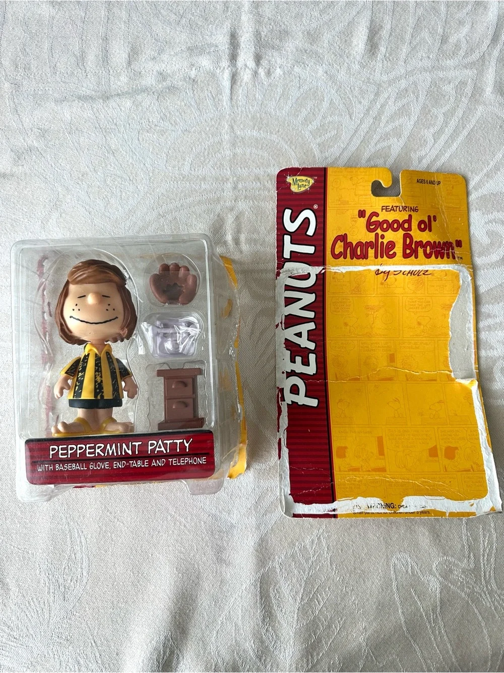 Peanuts Peppermint Patty Memory Lane Figure Good Ol’ Charlie Brown 2002